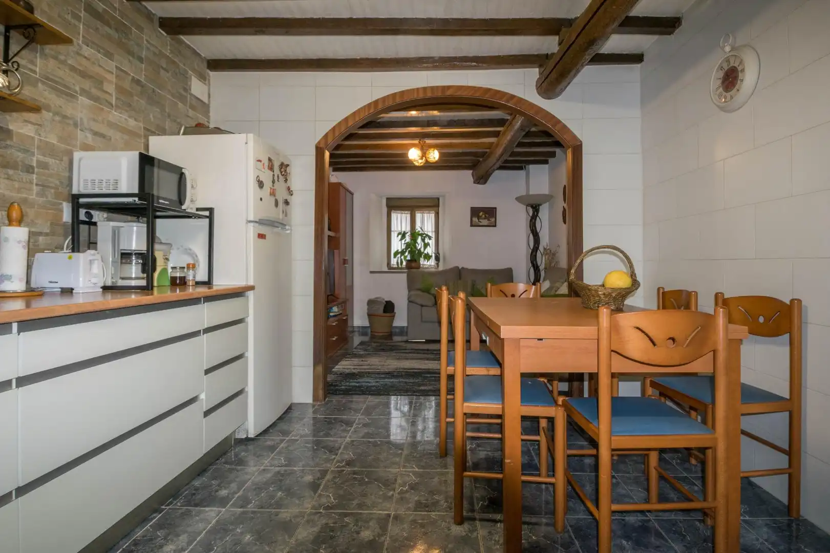 Cocina de Casa o chalet en venta en Culleredo con Calefacción, Jardín privado y Parquet