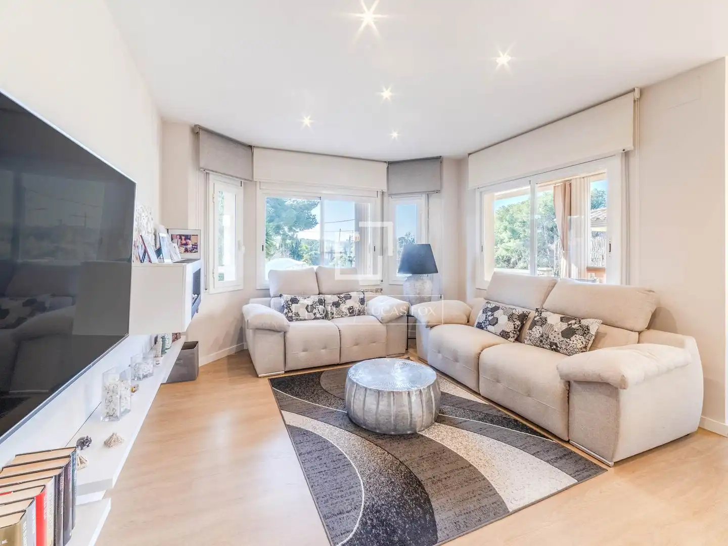 Sala de estar de Casa o chalet en venta en Sant Pere de Ribes con Aire acondicionado, Calefacción y Jardín privado