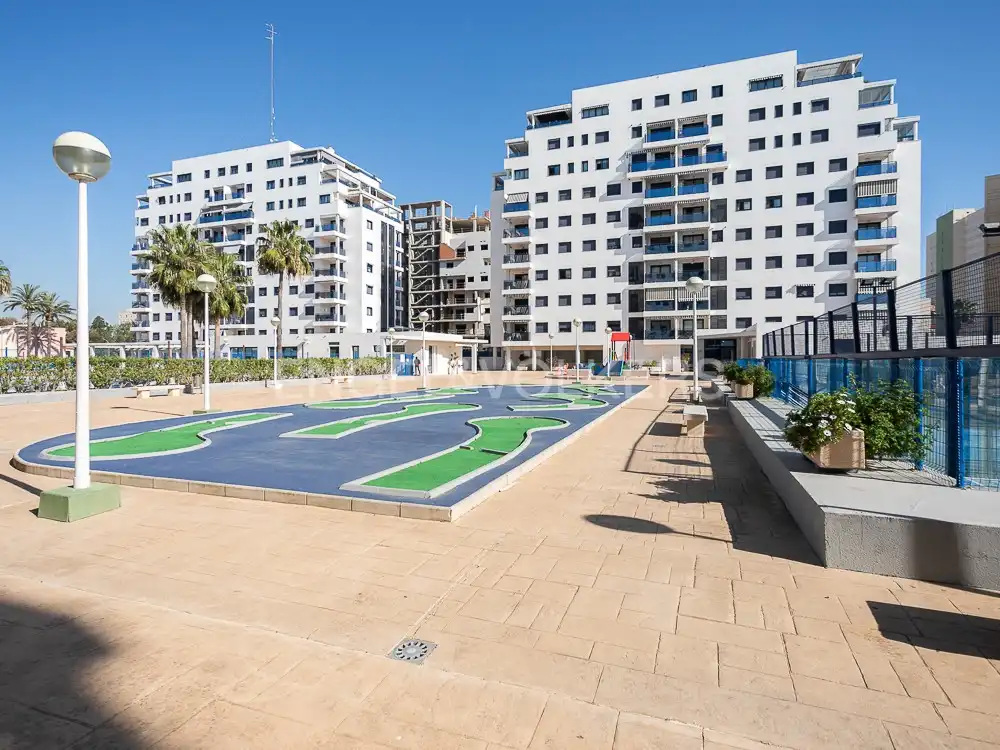 Exterior view of Flat for rent in La Pobla de Farnals  with Air Conditioner, Heating and Private garden