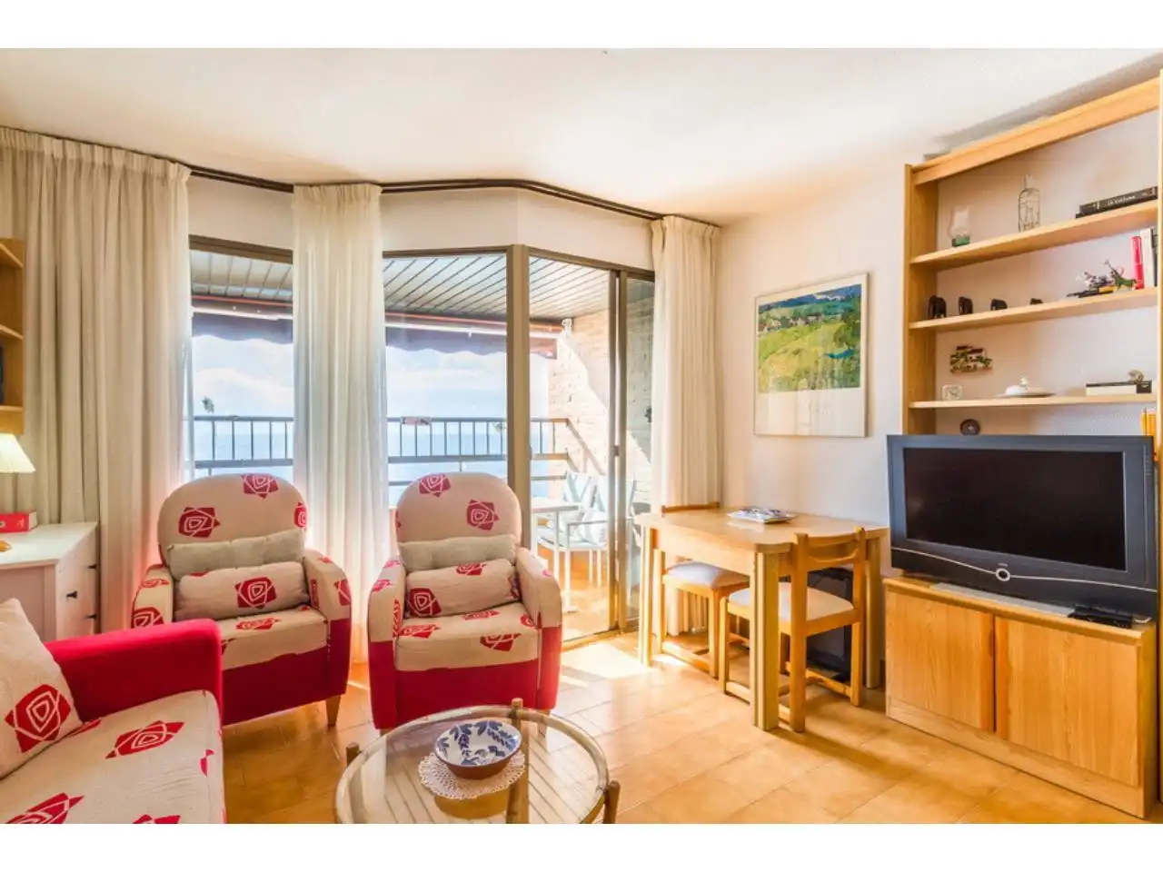 Sala d'estar de Apartament en venda en Almuñécar amb Terrassa, Moblat i Alarma