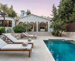 Terrace of House or chalet for sale in Marbella  with Air Conditioner, Private garden and Terrace