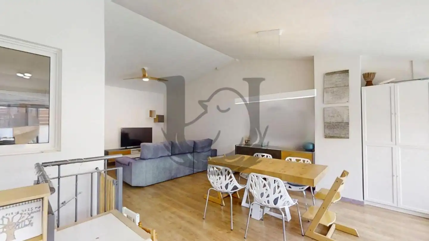 Living room of Attic for sale in Silla  with Air Conditioner, Heating and Terrace
