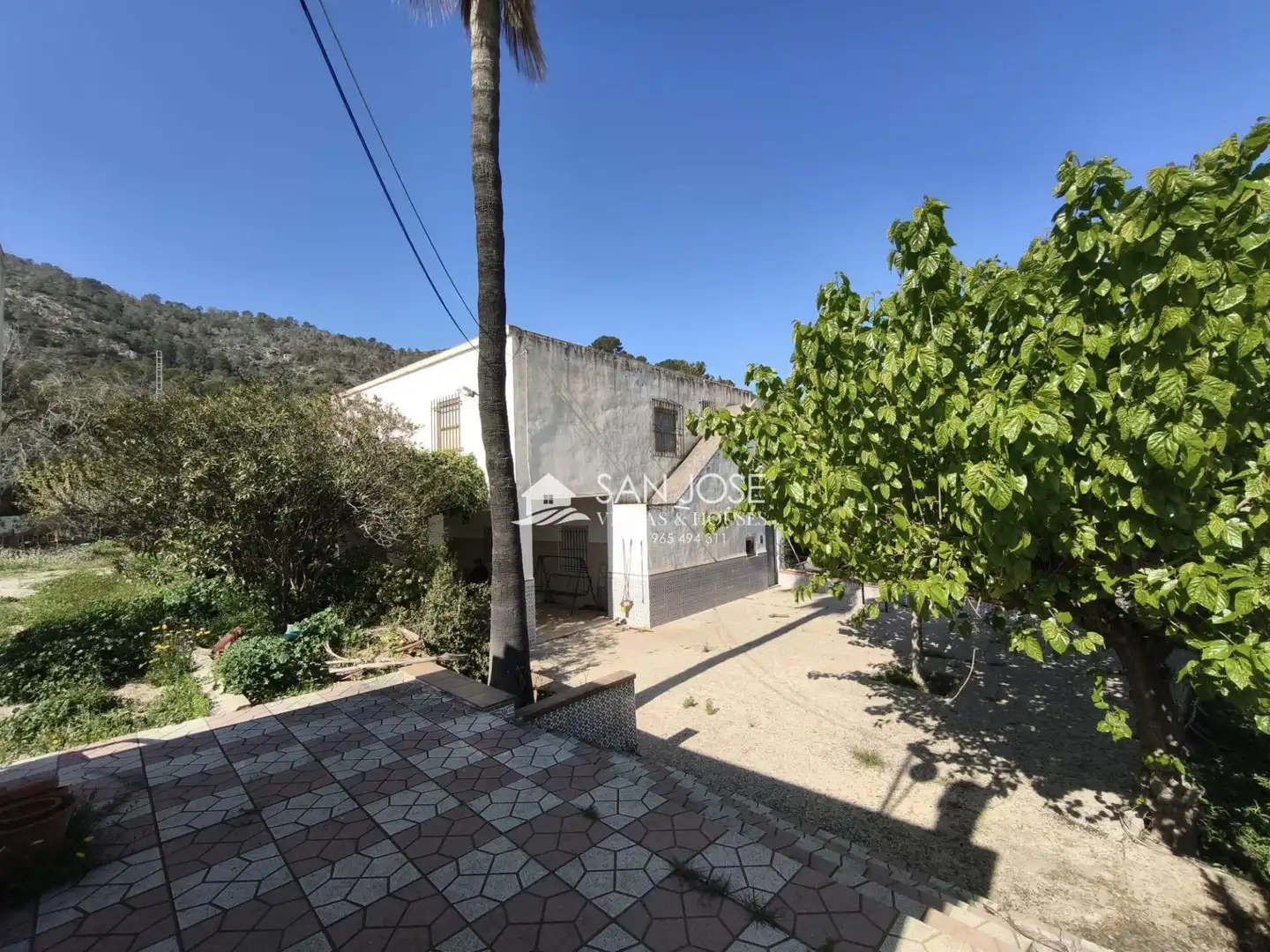Vista exterior de Casa o chalet en venta en Aspe con Terraza, Trastero y Piscina