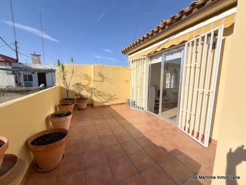 Terrasse von Dachboden zur Miete in Valencia mit Klimaanlage, Heizung und Terrasse