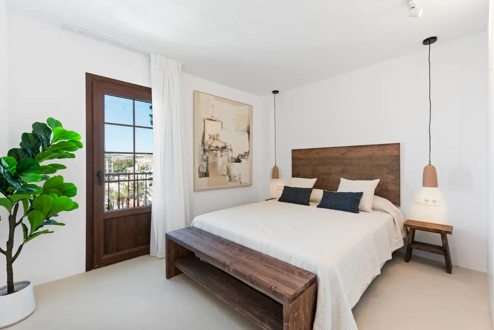 Habitación de Ático en venta en Manilva con Aire acondicionado, Terraza y Piscina
