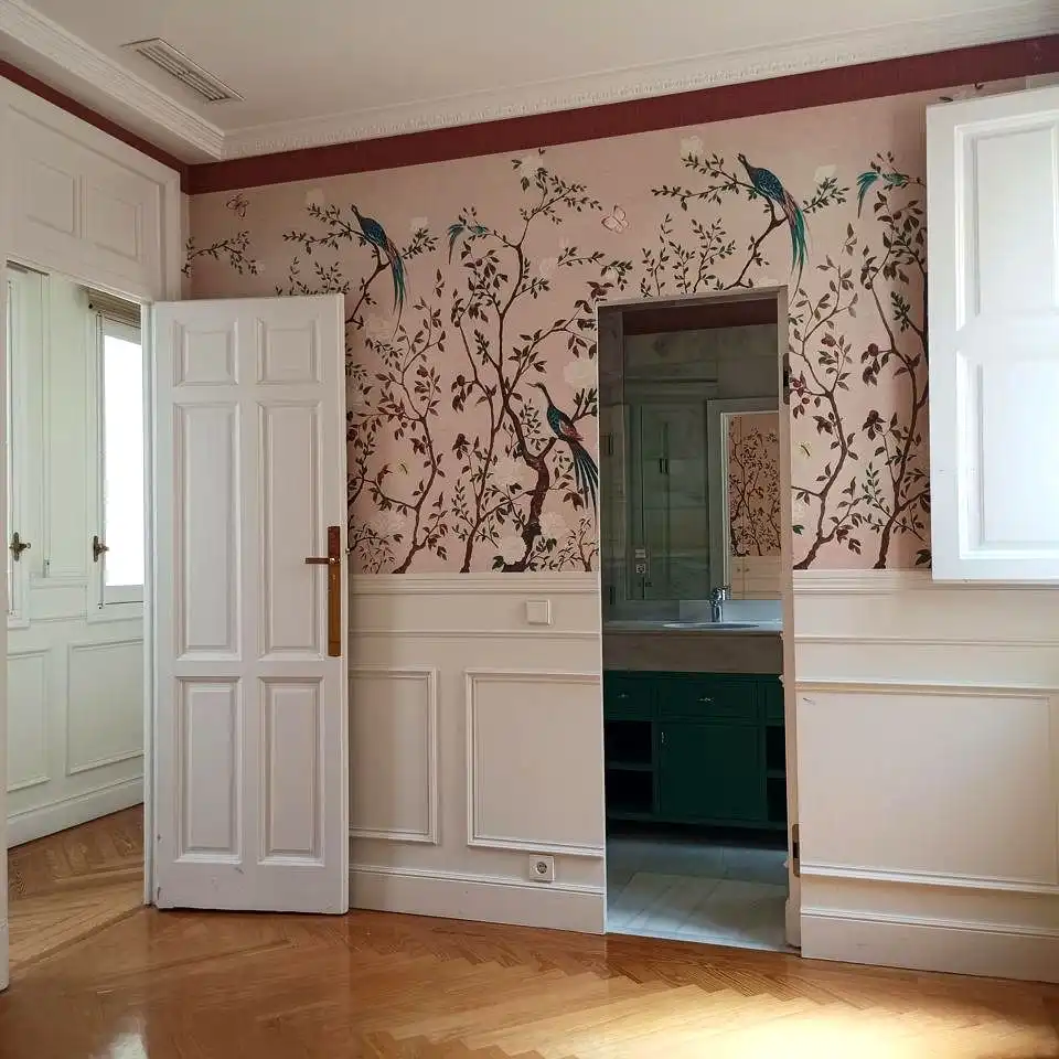 Schlafzimmer von Dachboden zur Miete in Madrid mit Klimaanlage, Heizung und Terrasse