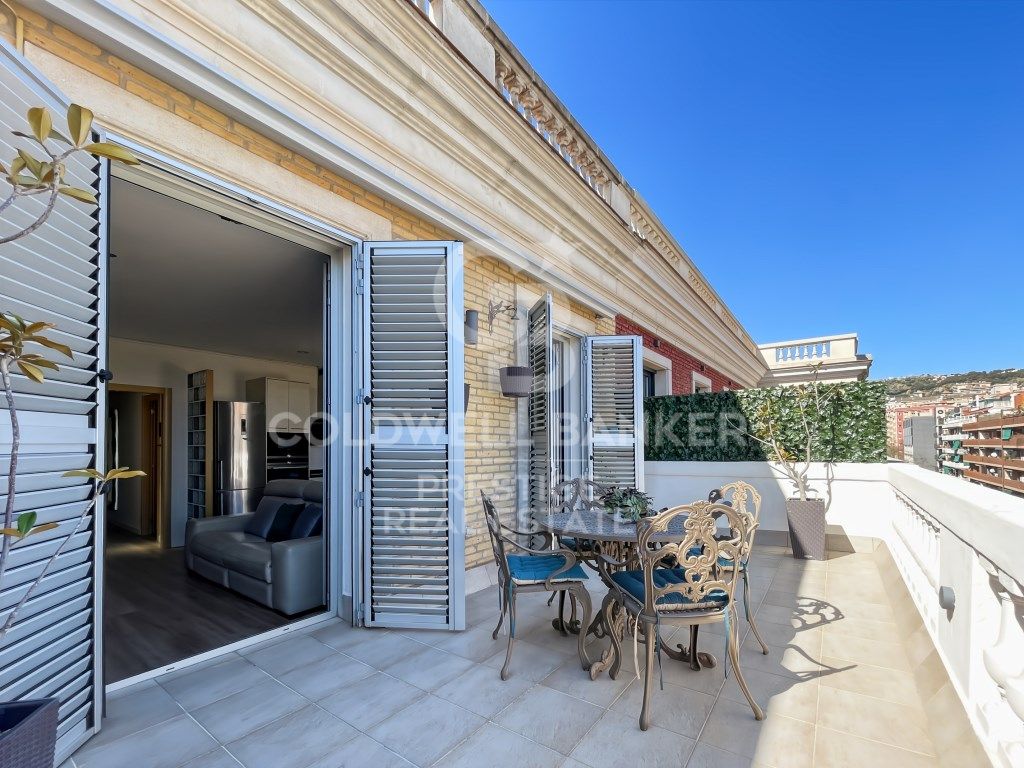 Terraza de Ático en venta en  Barcelona Capital con Aire acondicionado, Terraza y Amueblado