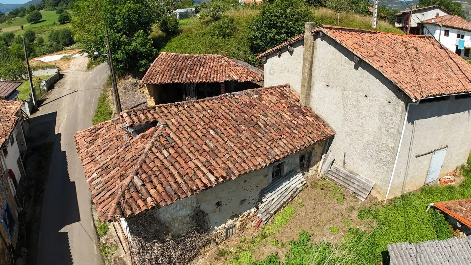Vista exterior de Casa o chalet en venta en Piloña con Trastero y Piscina