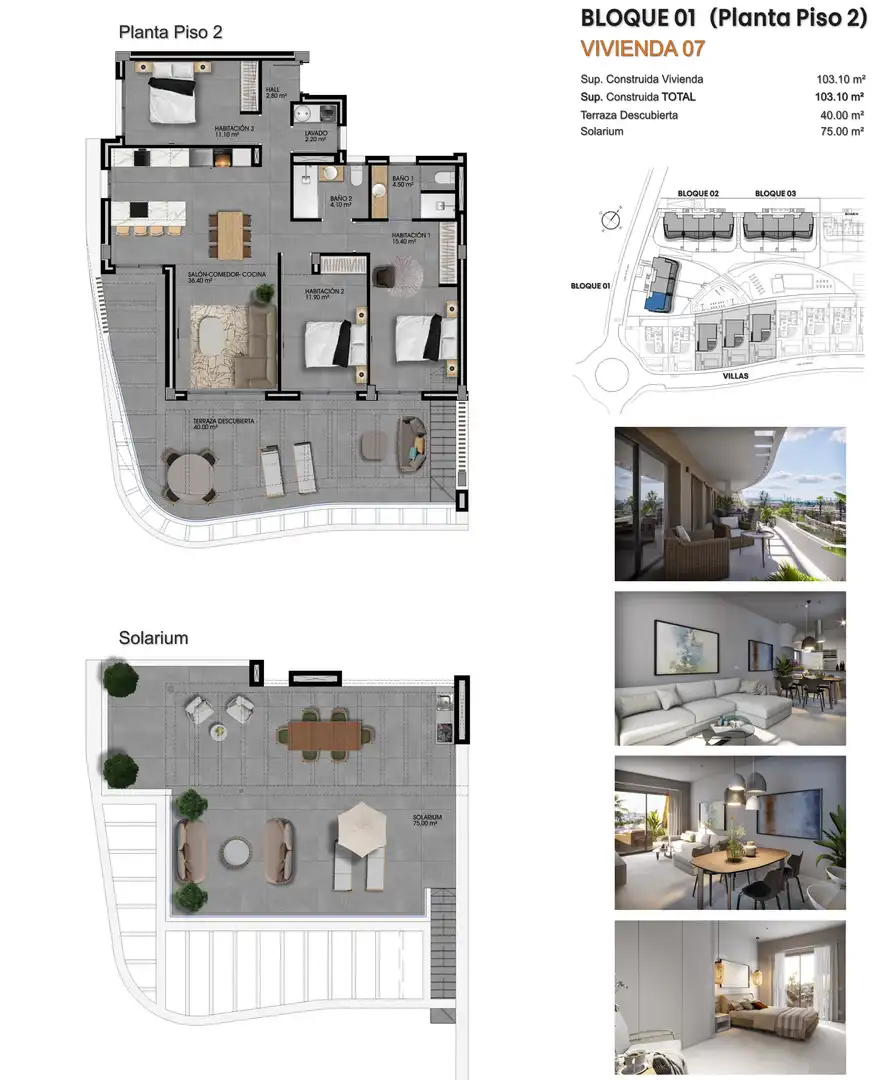Penthouse mit Pool zum Verkauf in Balcón de Finestrat - Terra Marina, imagen 40