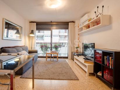 Living room of Flat for sale in L'Hospitalet de Llobregat  with Balcony