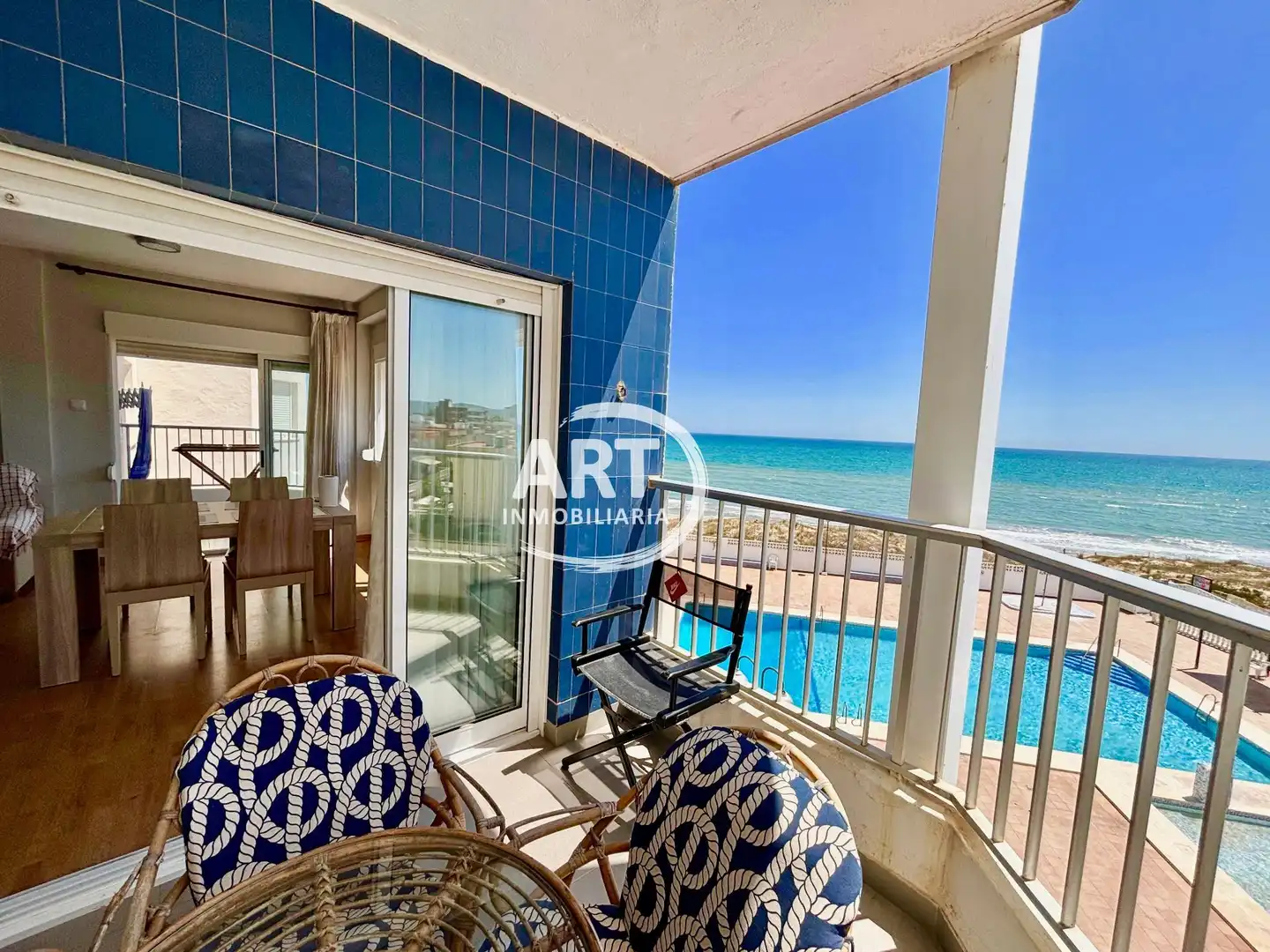 Terraza de Apartamento en venta en Sueca con Calefacción, Terraza y Trastero