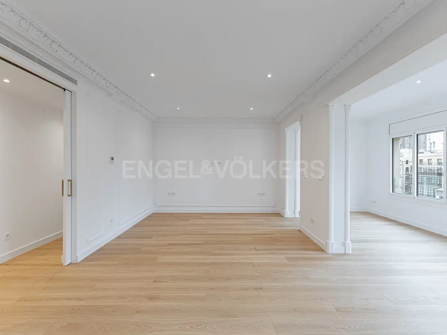 Esszimmer von Wohnung zur Miete in Barcelona mit Klimaanlage, Heizung und Parkett