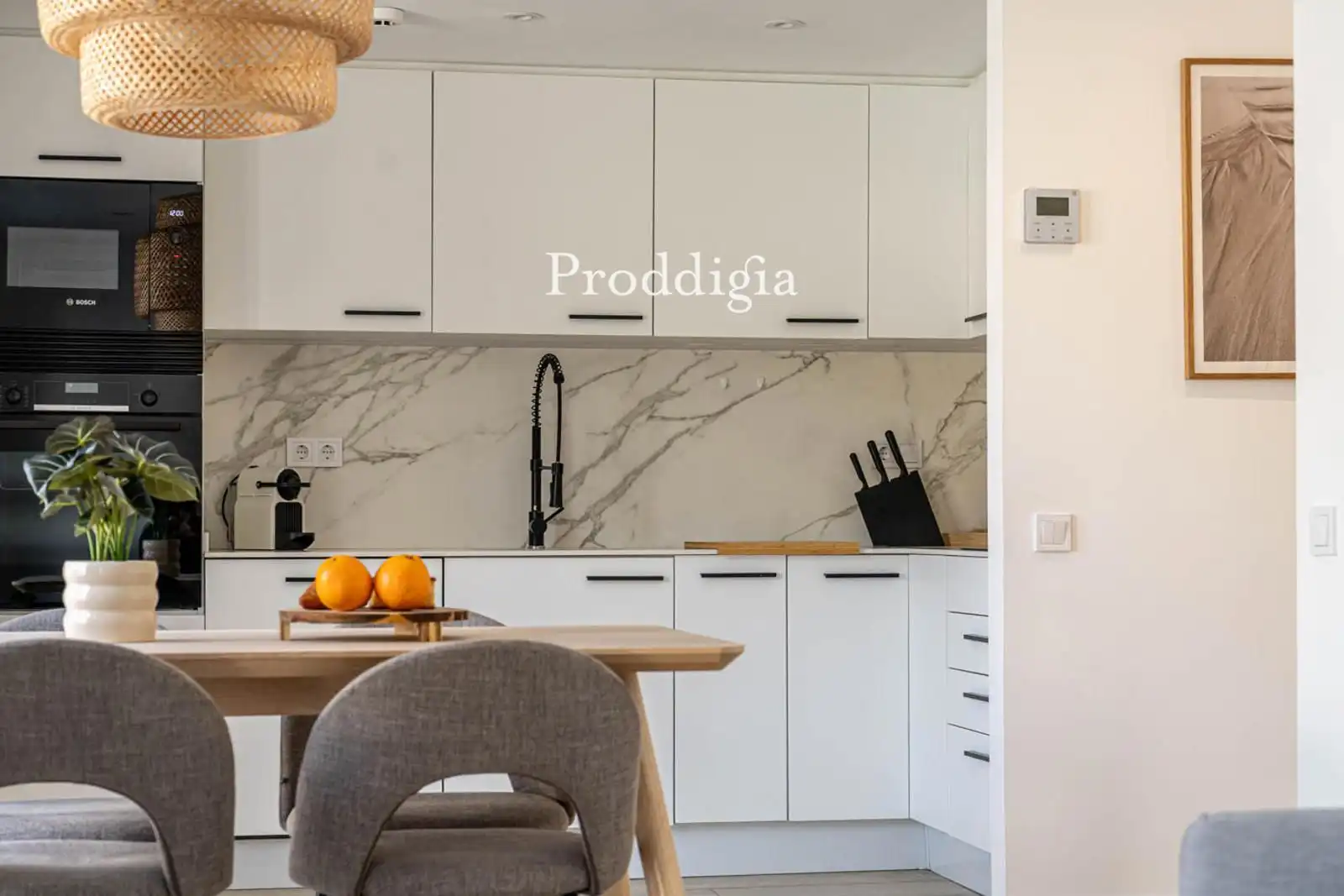 Kitchen of Houses for rent in Sant Cugat del Vallès  with Air Conditioner, Storage room and Swimming Pool