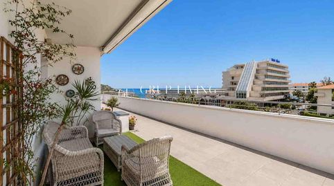 ÁTICO ESQUINERO CON IMPRESIONANTES VISTAS AL MAR EN AIGUADOLÇ, SITGES