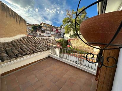 Exterior view of House or chalet for sale in Cuenca Capital  with Terrace