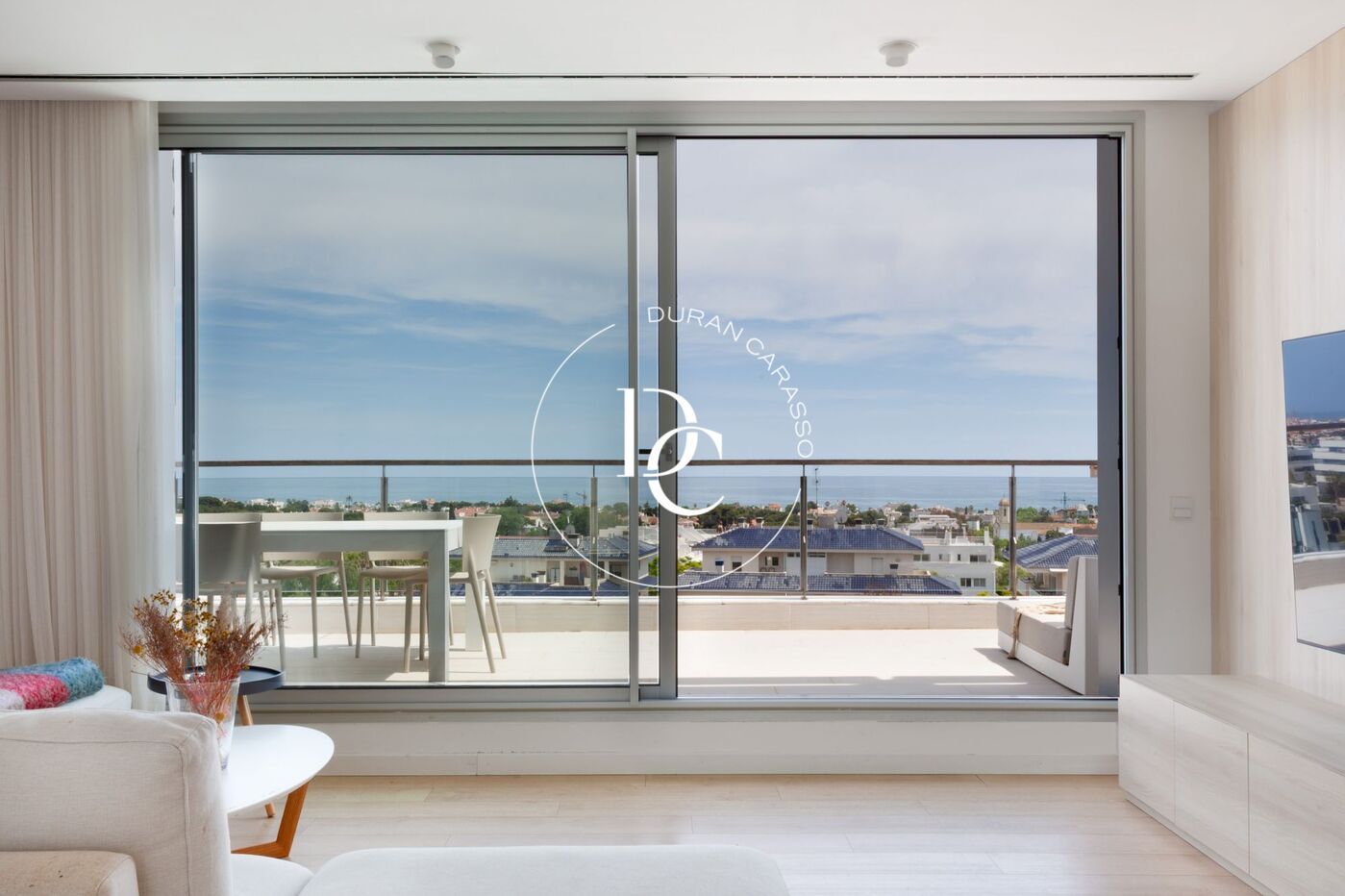 Exterior view of Attic for sale in Sitges  with Air Conditioner, Heating and Terrace