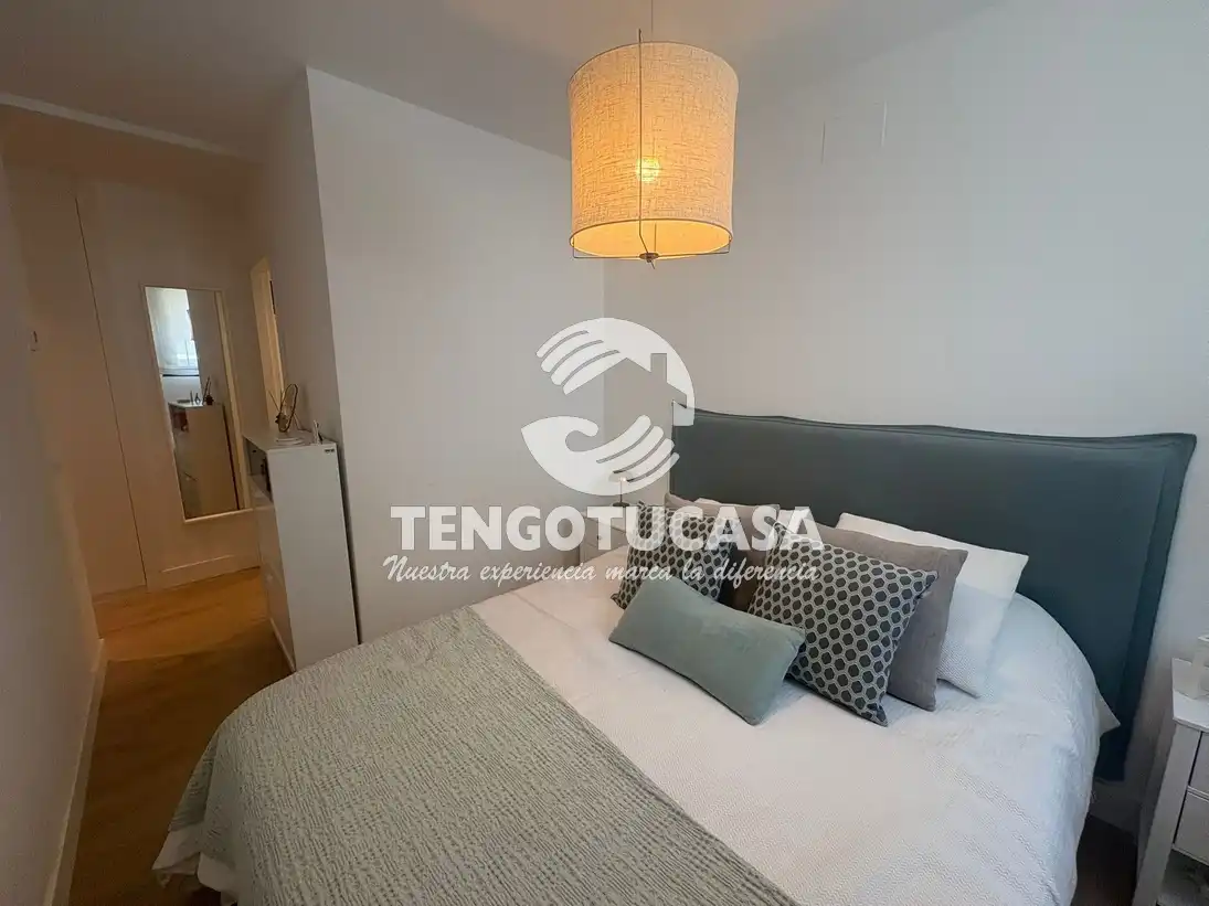 Schlafzimmer von Wohnung zur Miete in Madrid mit Klimaanlage, Heizung und Privatgarten