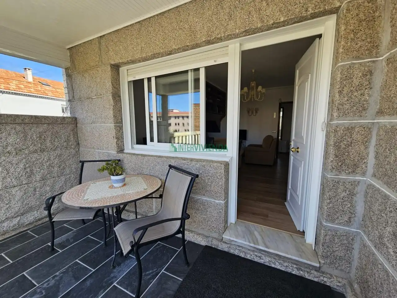Terraza de Casa o chalet en venta en Sanxenxo con Calefacción y Jardín privado