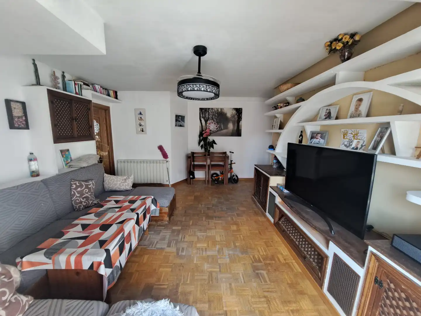 Wohnzimmer von Wohnung zum Verkauf in Móstoles mit Klimaanlage, Heizung und Parkett