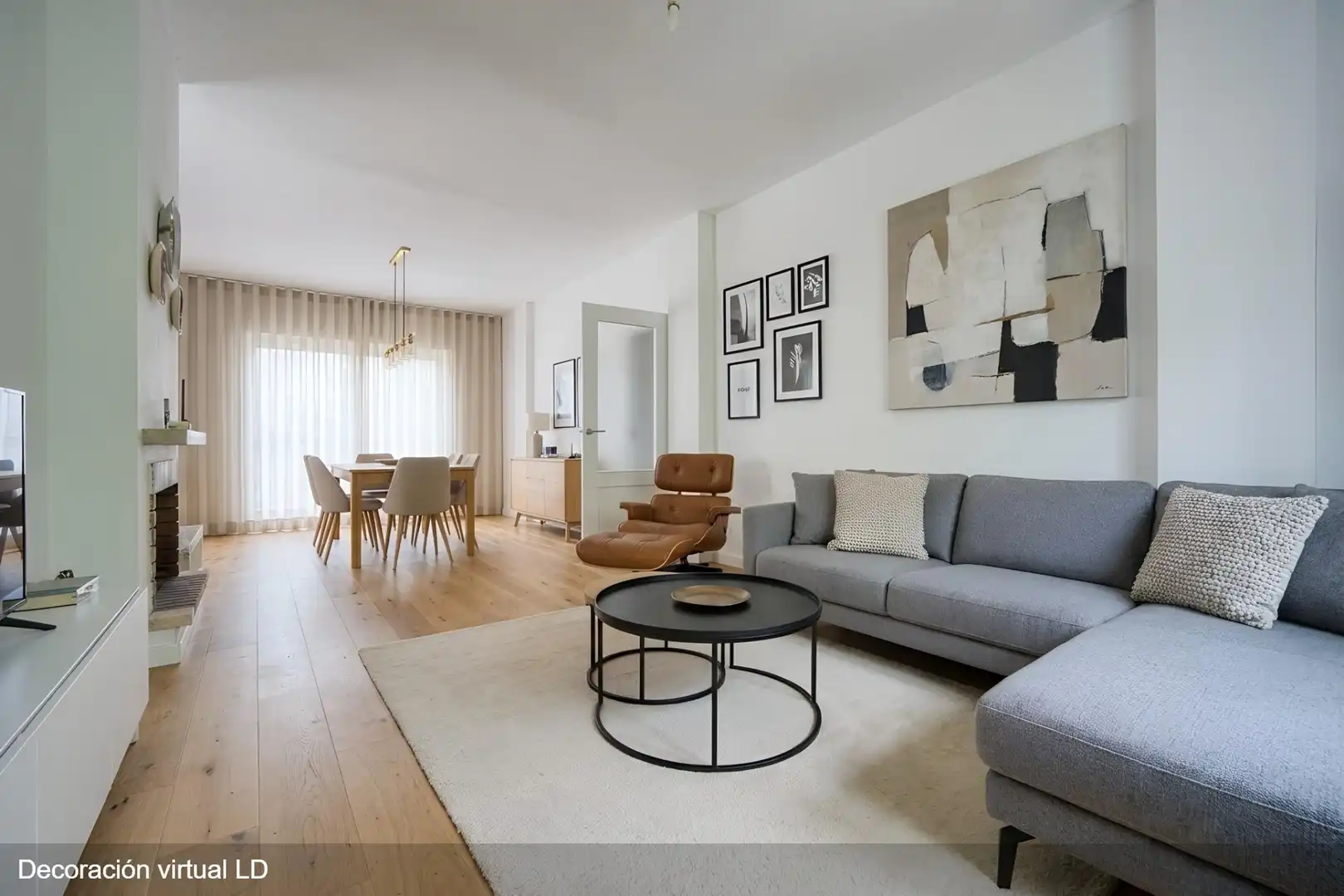 Sala d'estar de Casa o xalet en venda en Espartinas amb Jardí privat, Terrassa i Traster