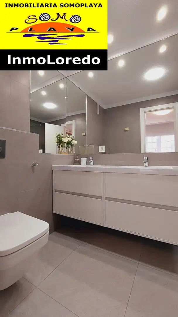 Badezimmer von Haus oder Chalet zum Verkauf in Ribamontán al Mar mit Heizung, Terrasse und Gemeinschaftspool