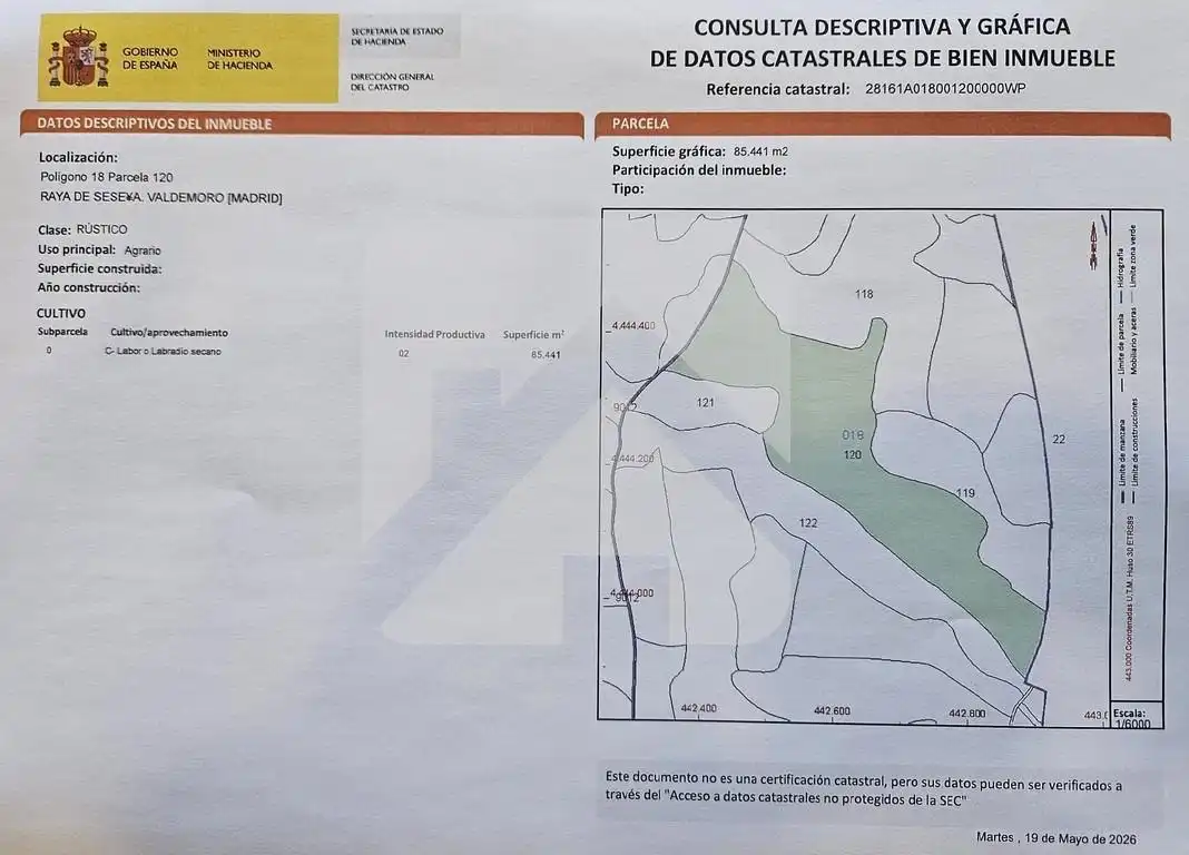 Grundstücke zum Verkauf in Valdemoro
