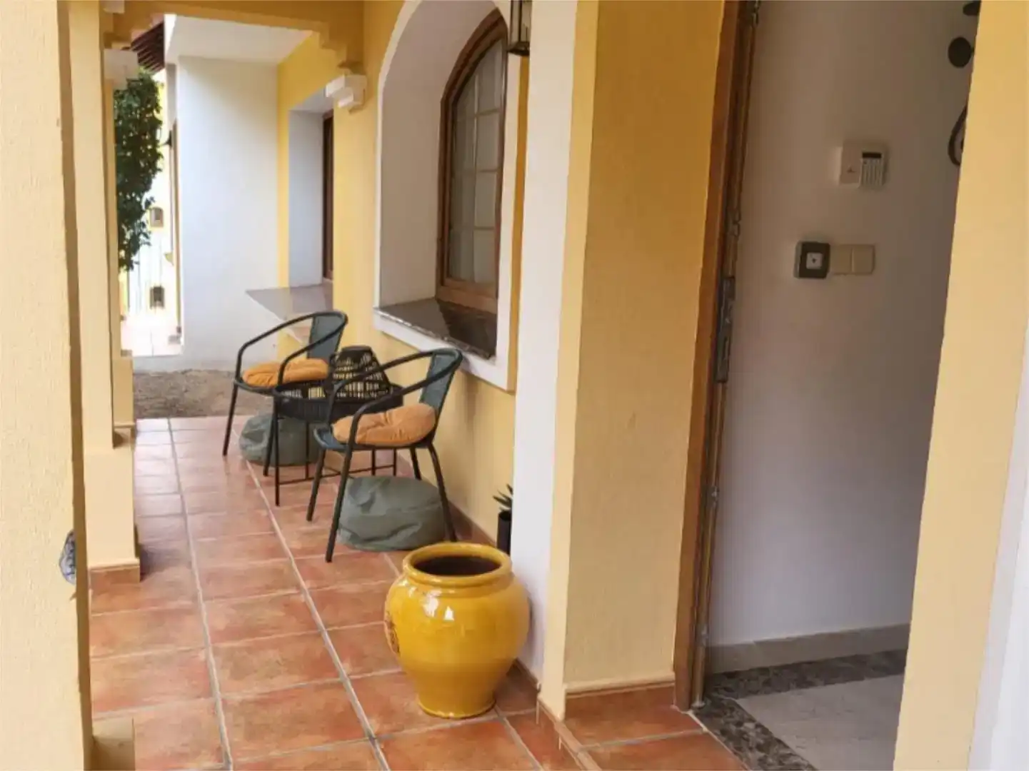 Terrassa de Casa o xalet en venda en Cartagena amb Aire condicionat, Jardí privat i Piscina
