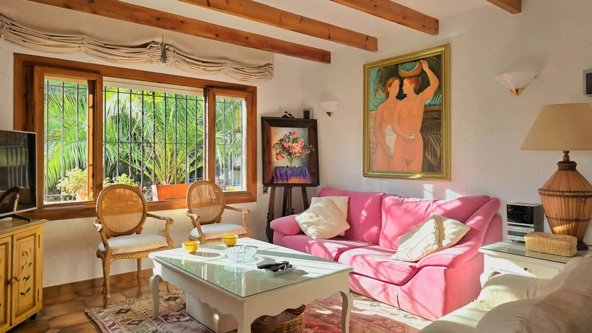 Living room of Houses for sale in Benalmádena  with Air Conditioner, Heating and Private garden