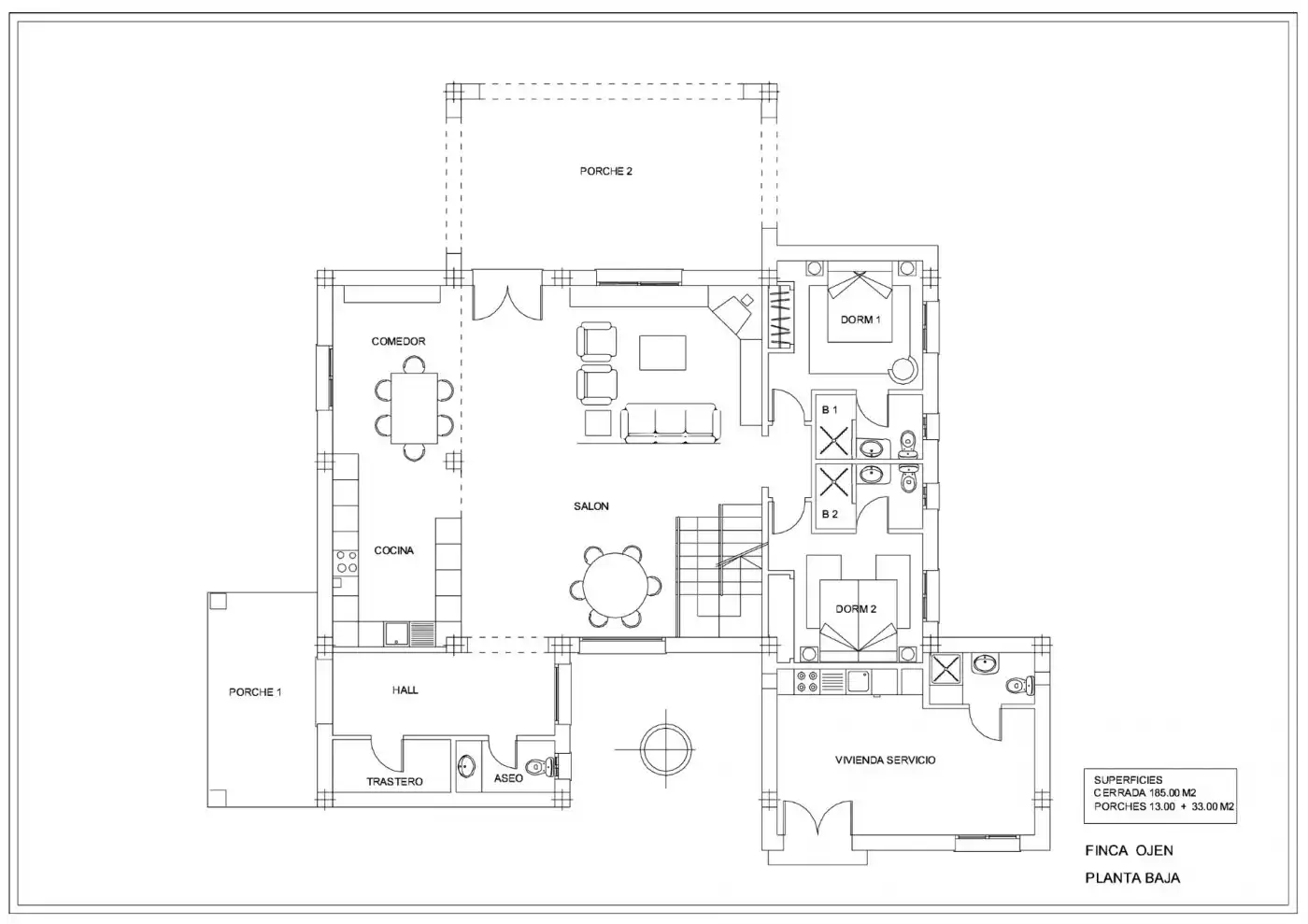 Country house zum Verkauf in Ojén mit Klimaanlage, Privatgarten und Terrasse