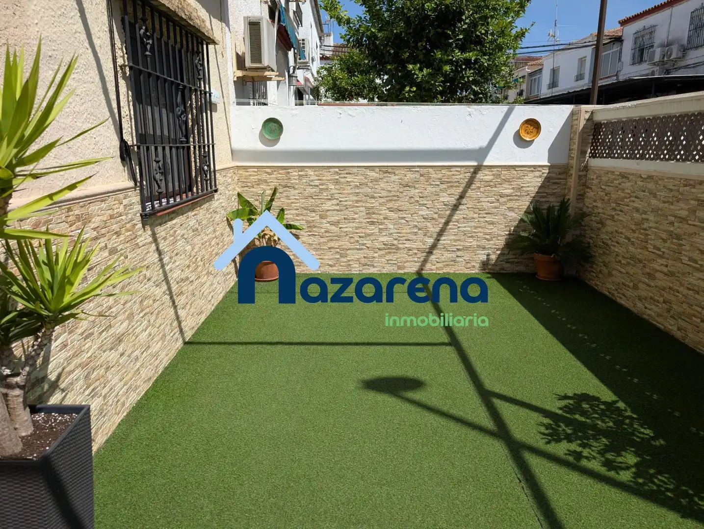 Terrace of Detached homes for sale in Dos Hermanas  with Air Conditioner