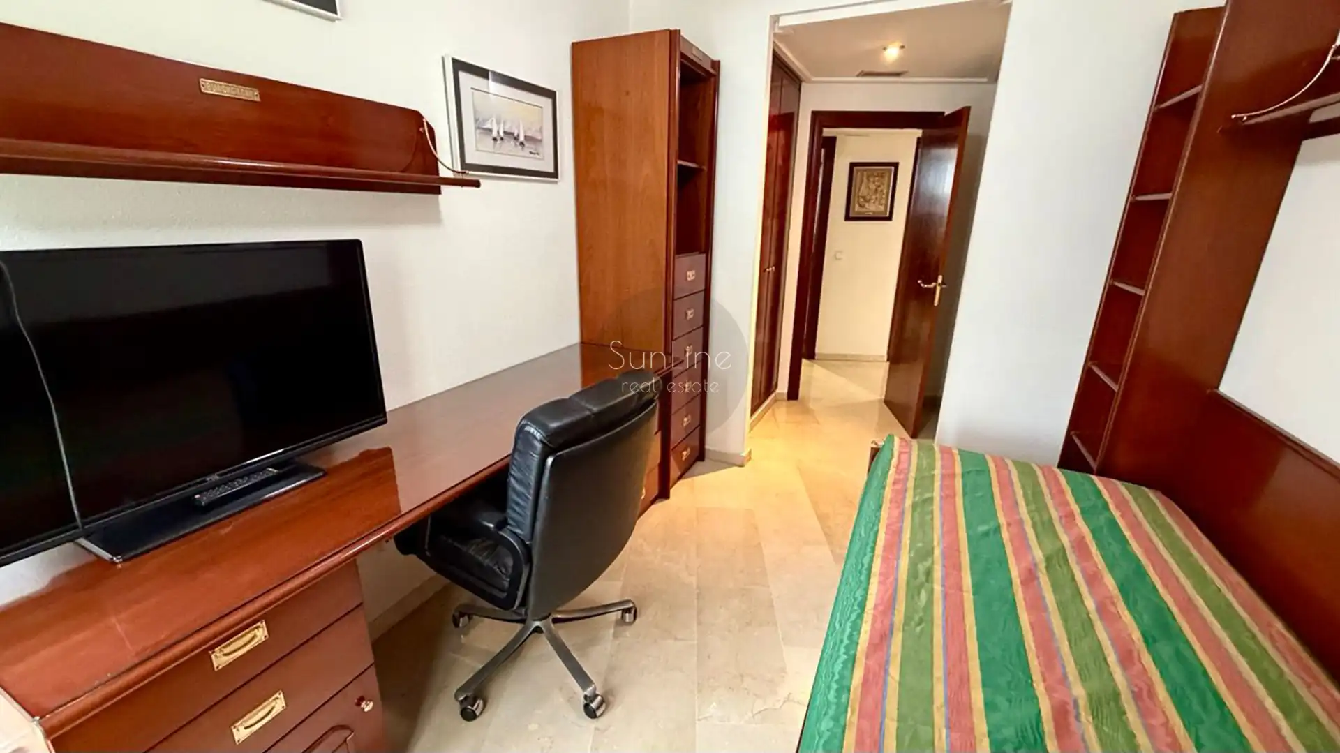 Bedroom of Flat for sale in Valencia  with Air Conditioner, Terrace and Storage room