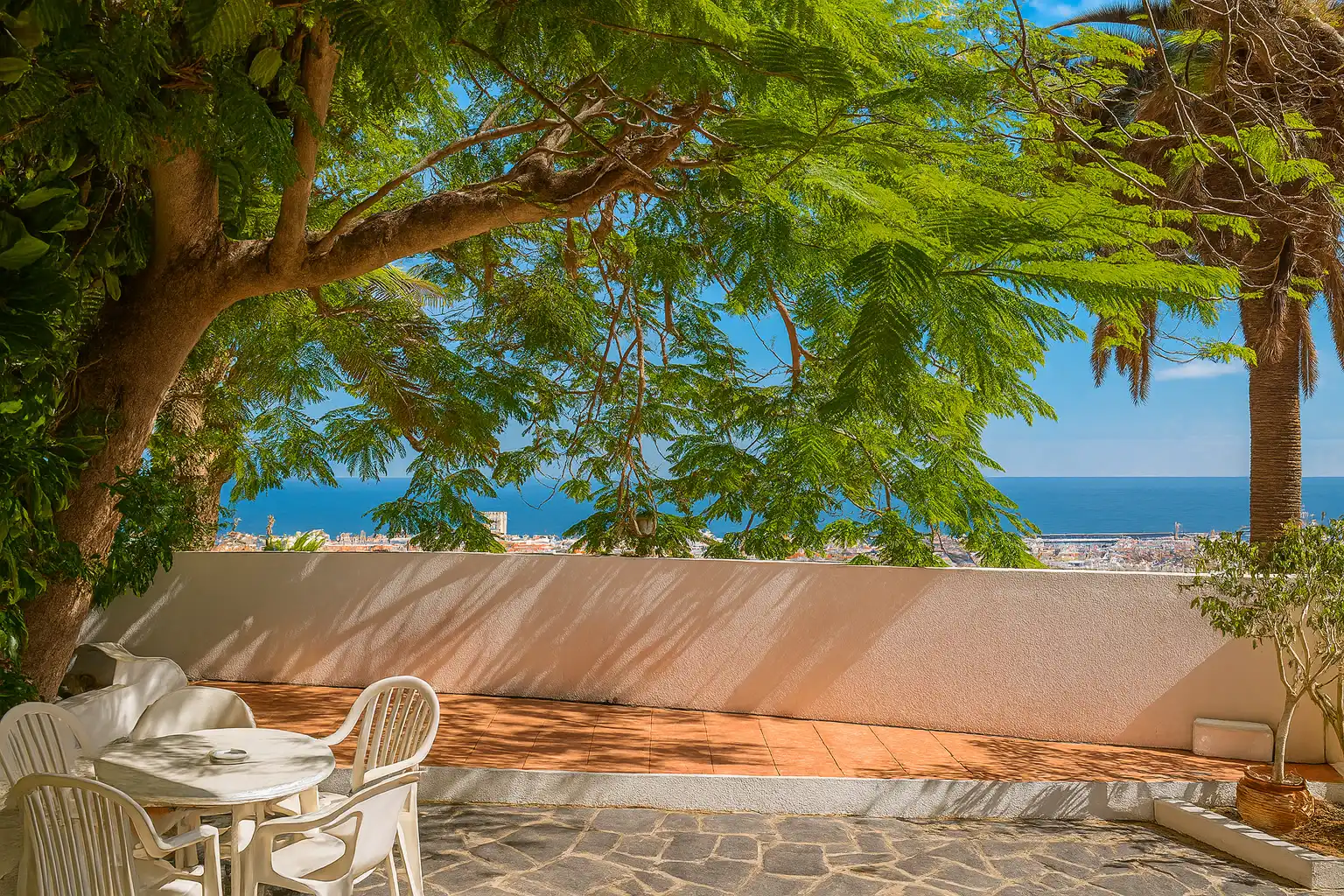 Terraza de Casa o chalet en venta en Santa Cruz de Tenerife con Jardín privado, Parquet y Terraza