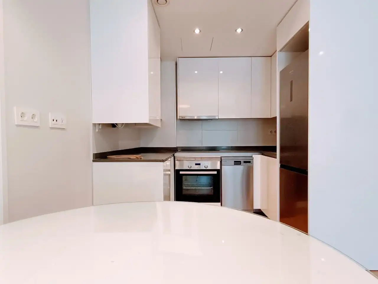 Kitchen of Flat for rent in Getafe  with Heating, Storage room and Furnished