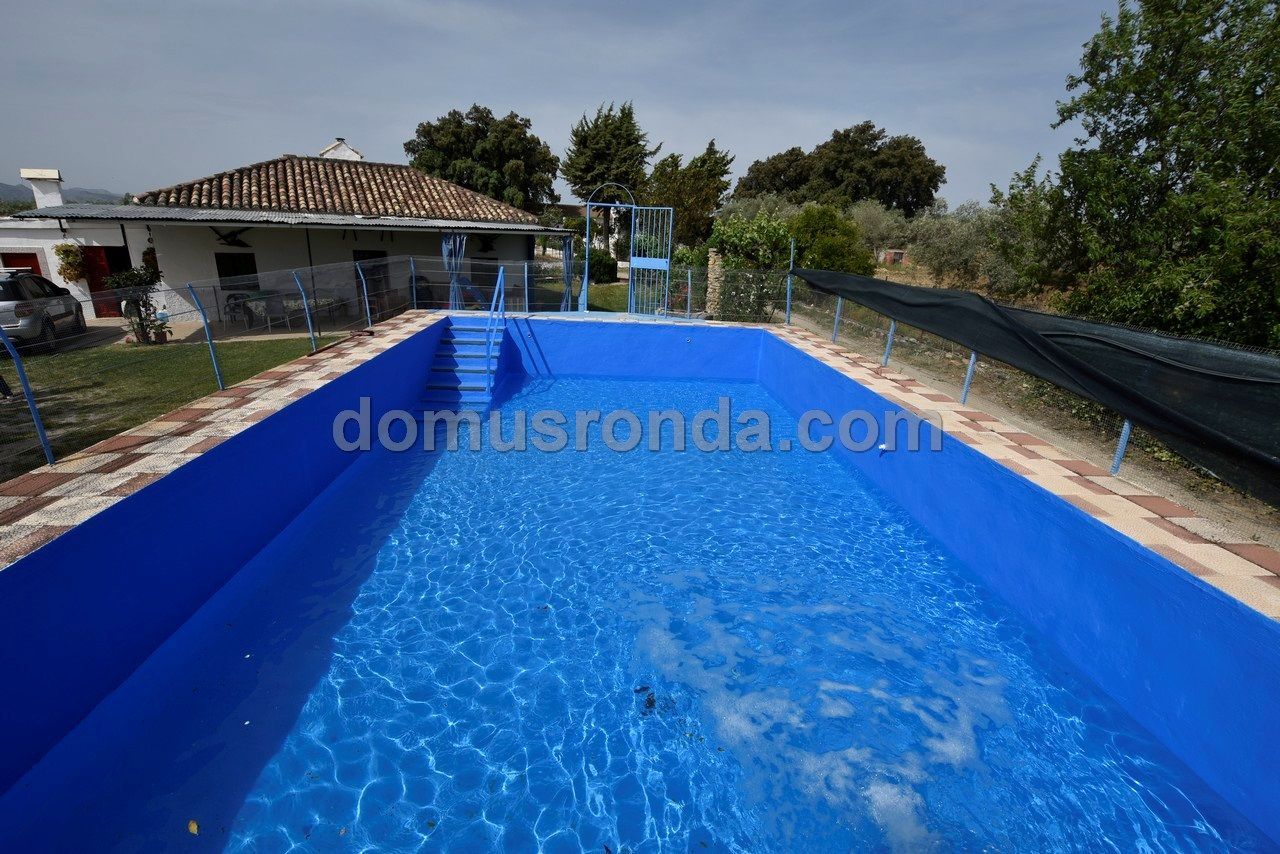 Swimming pool of Country house for sale in Ronda  with Terrace and Swimming Pool