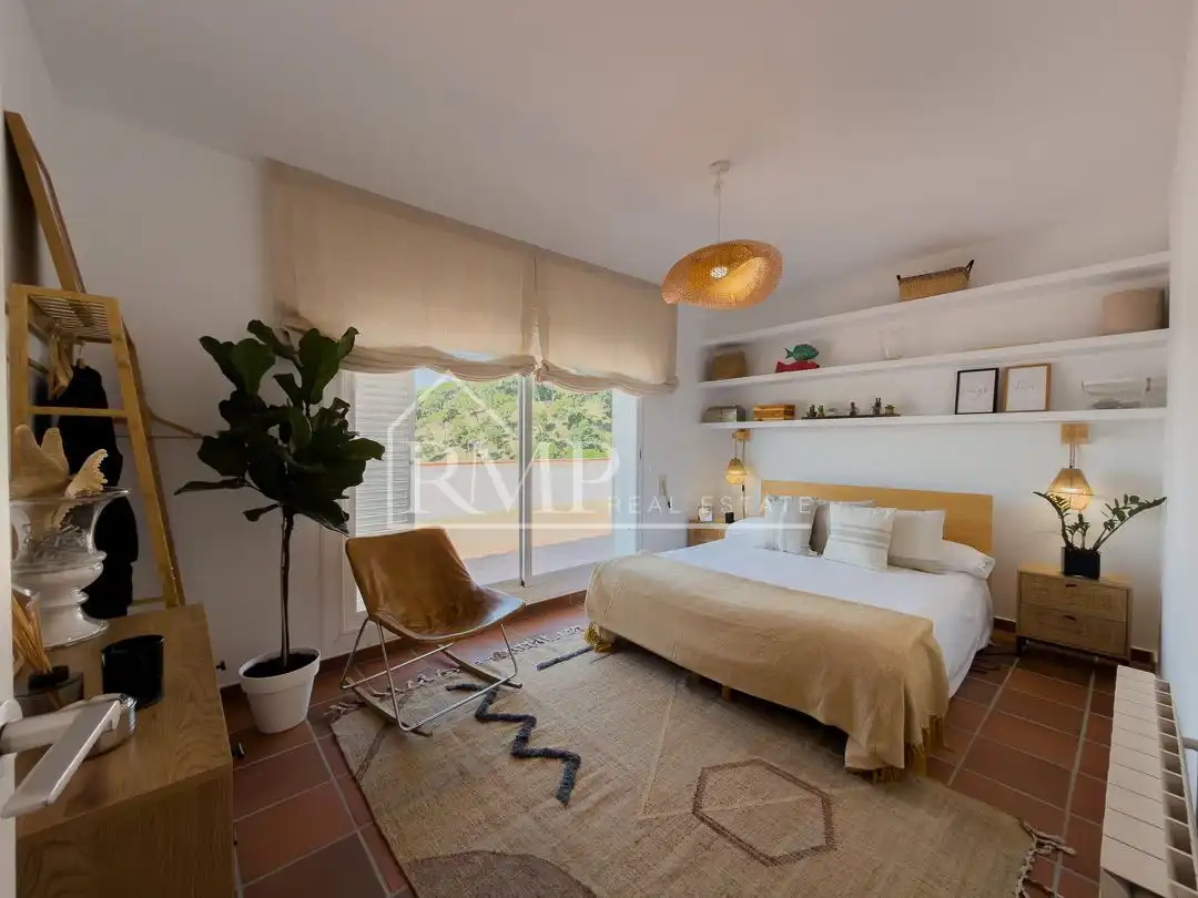 Bedroom of Detached homes for sale in Sant Andreu de Llavaneres  with Air Conditioner, Heating and Terrace