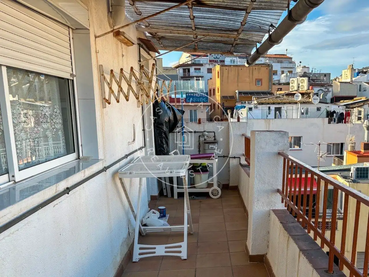 Terrasse von Maisonette zum Verkauf in Lloret de Mar mit Klimaanlage, Heizung und Abstellraum