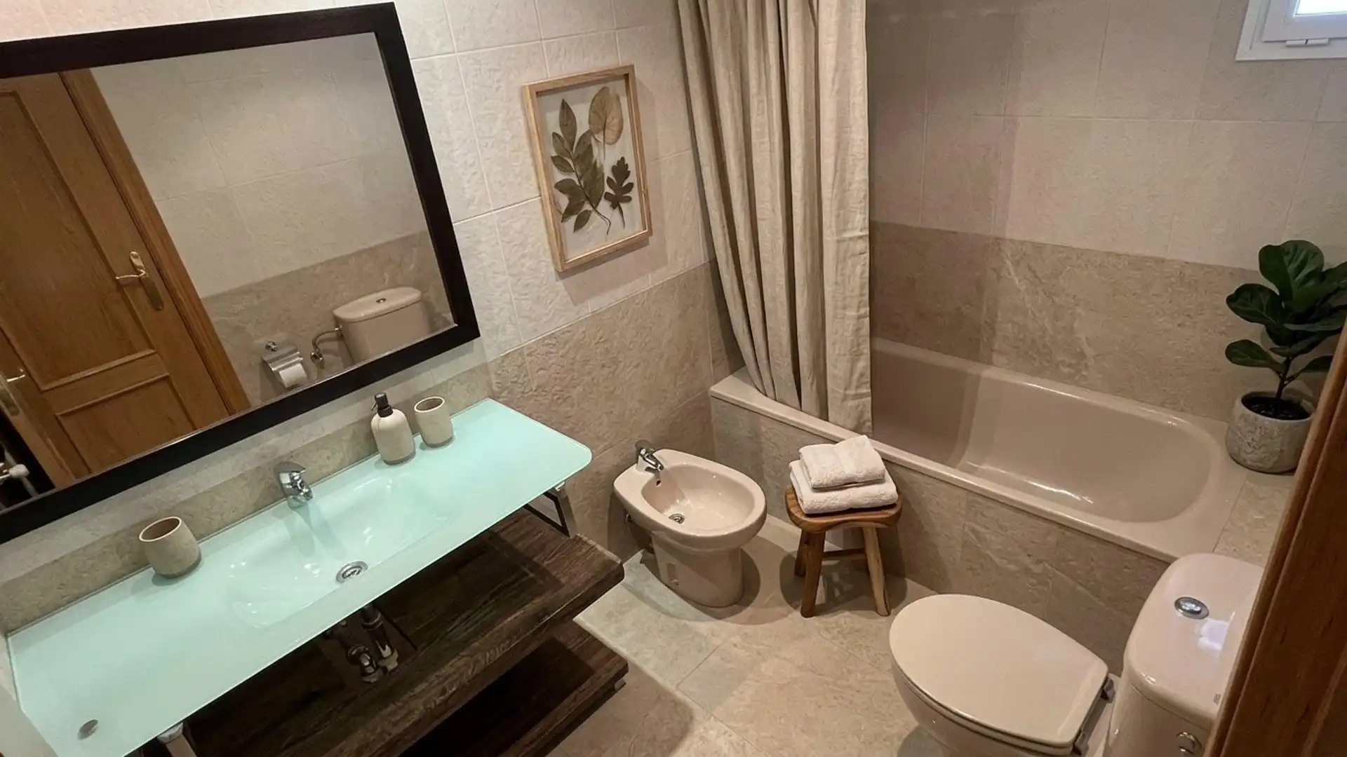 Bany de Apartament en venda en Villaviciosa de Odón amb Aire condicionat, Calefacció i Jardí privat