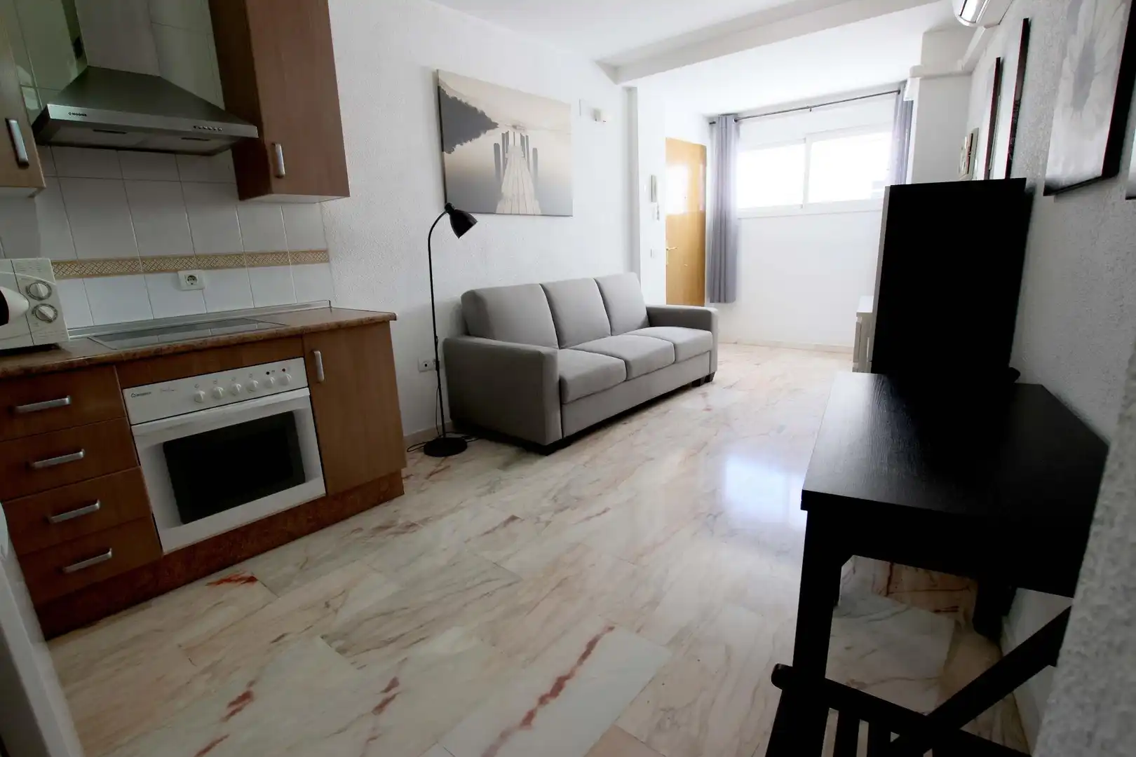 Sala de estar de Estudio en venta en Badajoz con Aire acondicionado, Amueblado y Balcón