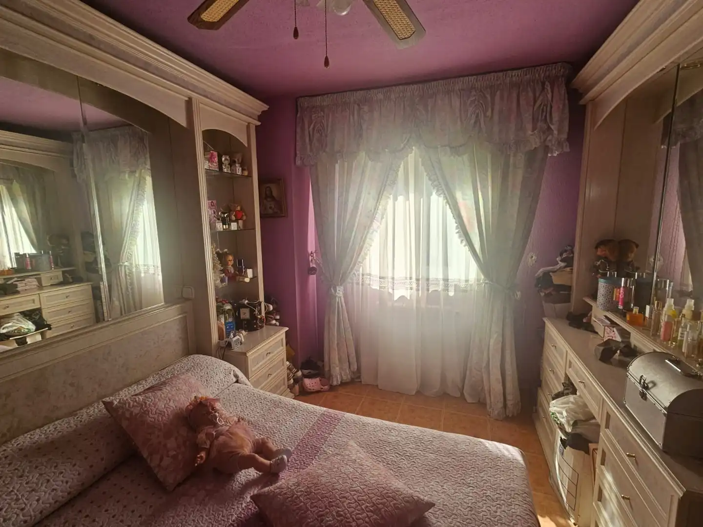 Bedroom of Houses for sale in Villanueva de la Torre  with Air Conditioner, Heating and Private garden