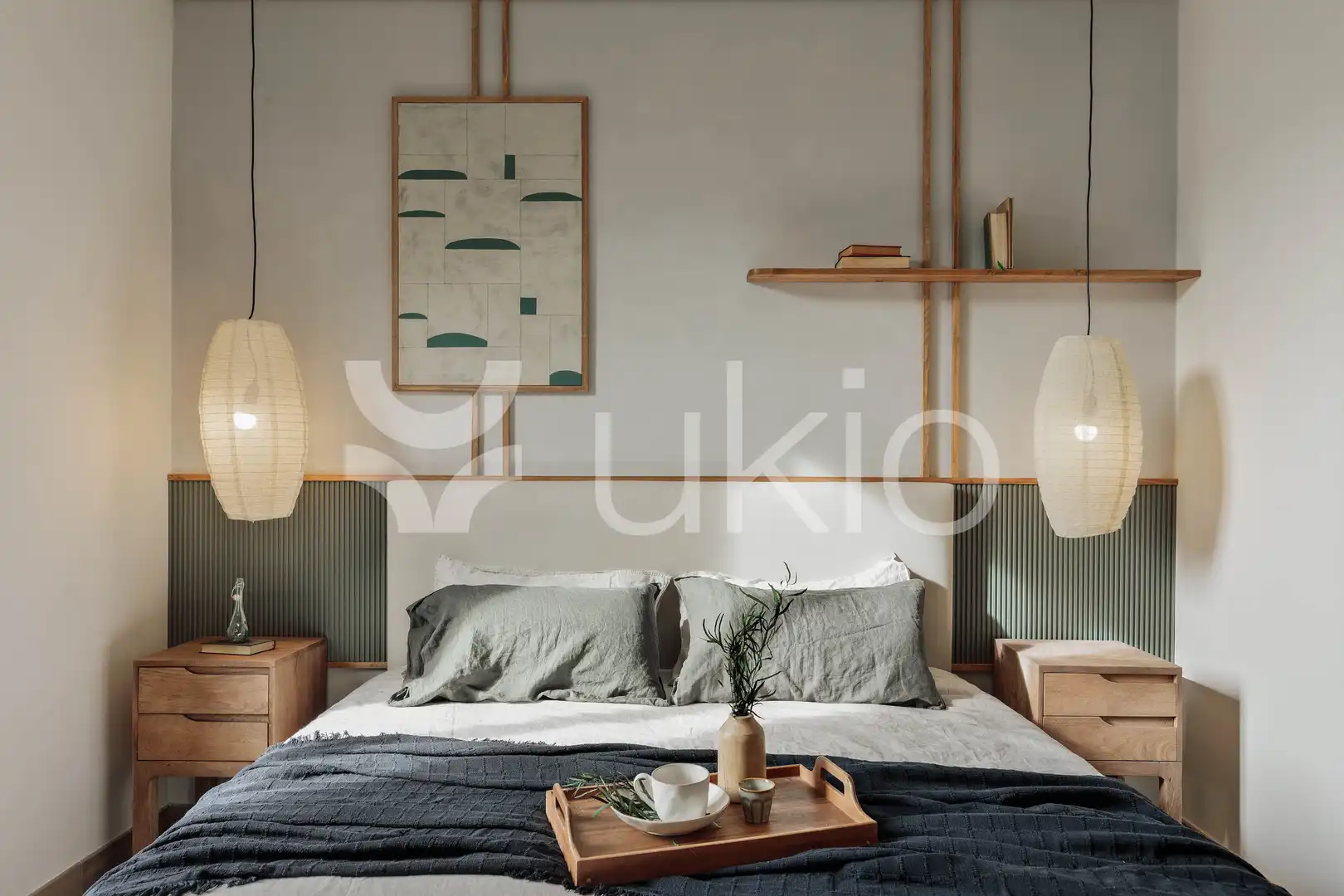 Habitación de Apartamento de alquiler en Barcelona con Aire acondicionado, Calefacción y Amueblado