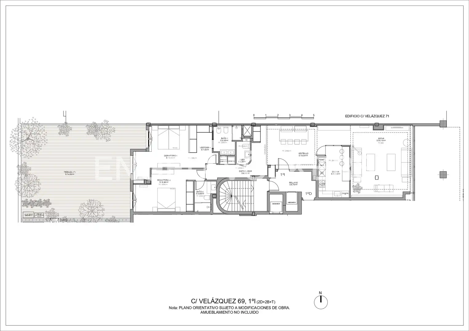 Piso con ascensor en venta en Barrio de Salamanca, imagen 34