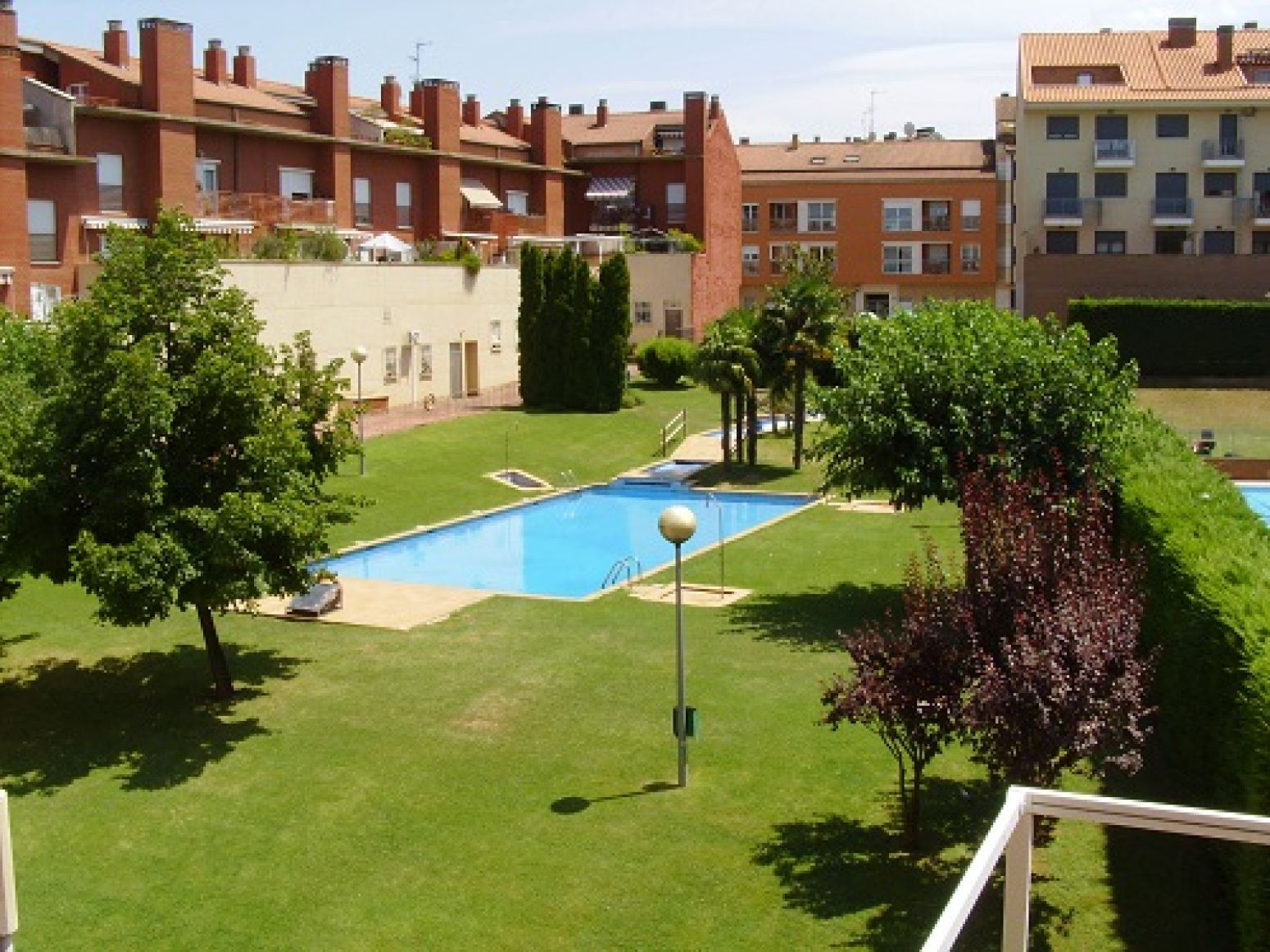 Swimming pool of Flat for sale in Villamediana de Iregua  with Heating, Private garden and Parquet flooring
