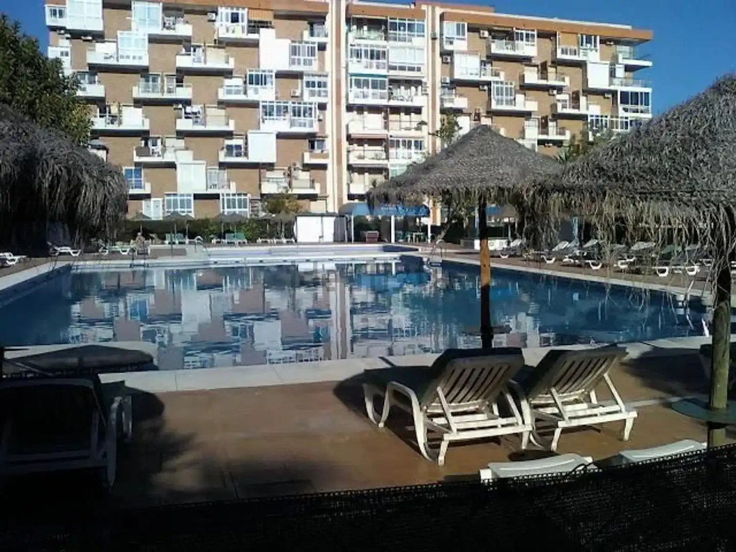 Swimming pool of Study for sale in Benalmádena  with Air Conditioner, Heating and Furnished