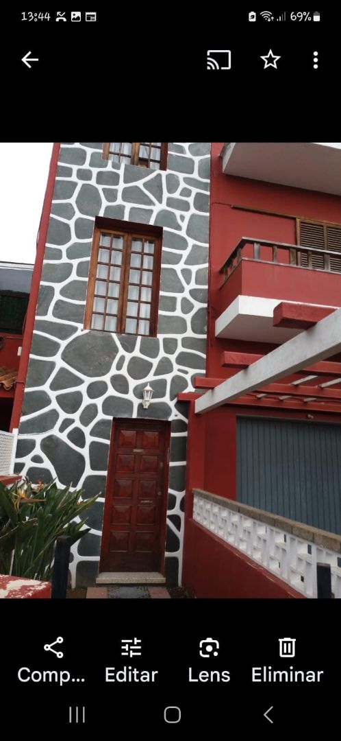 Exterior view of Single-family semi-detached for sale in Santa Brígida  with Private garden and Balcony