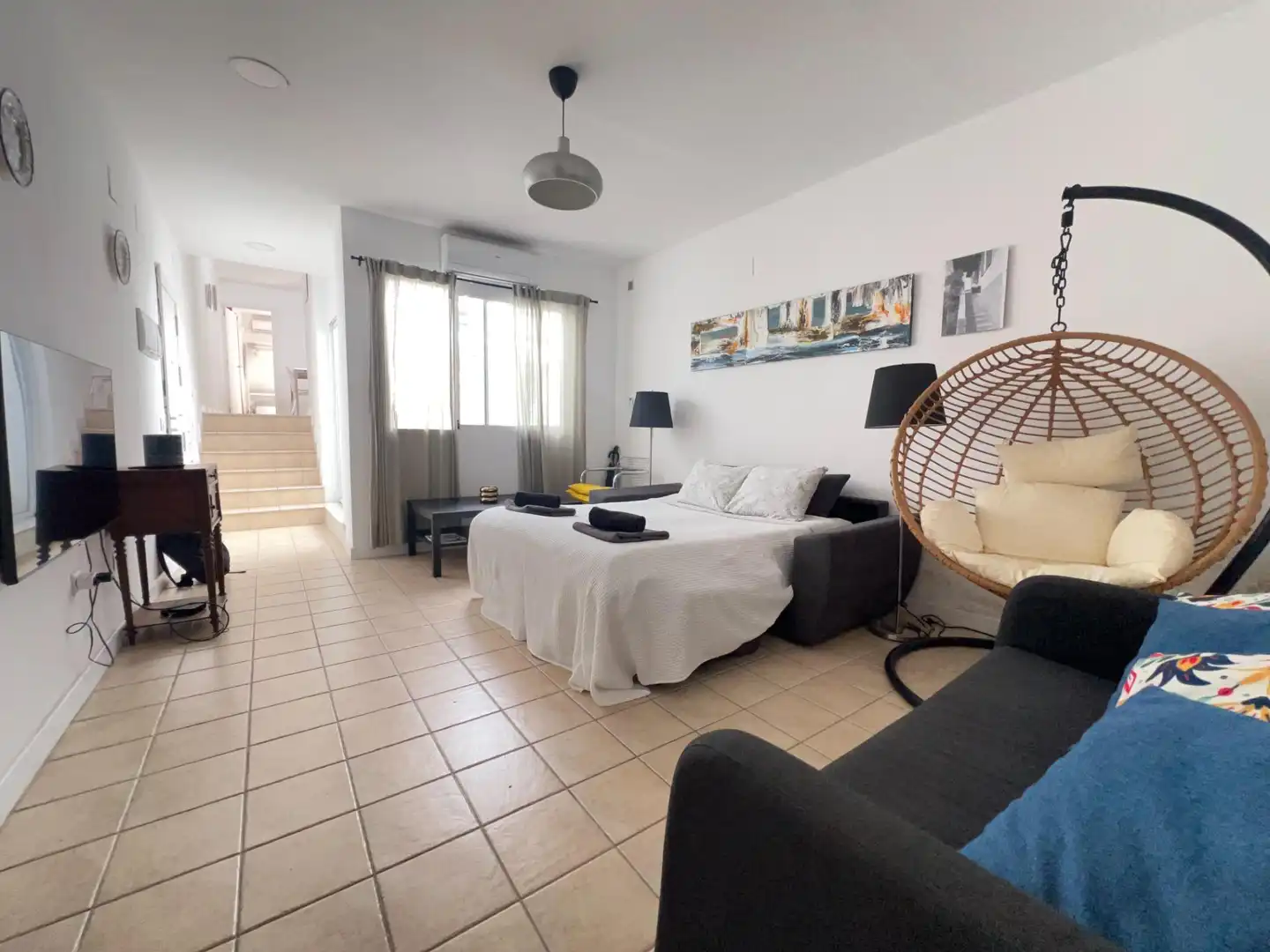 Sala de estar de Edificio en venta en Málaga