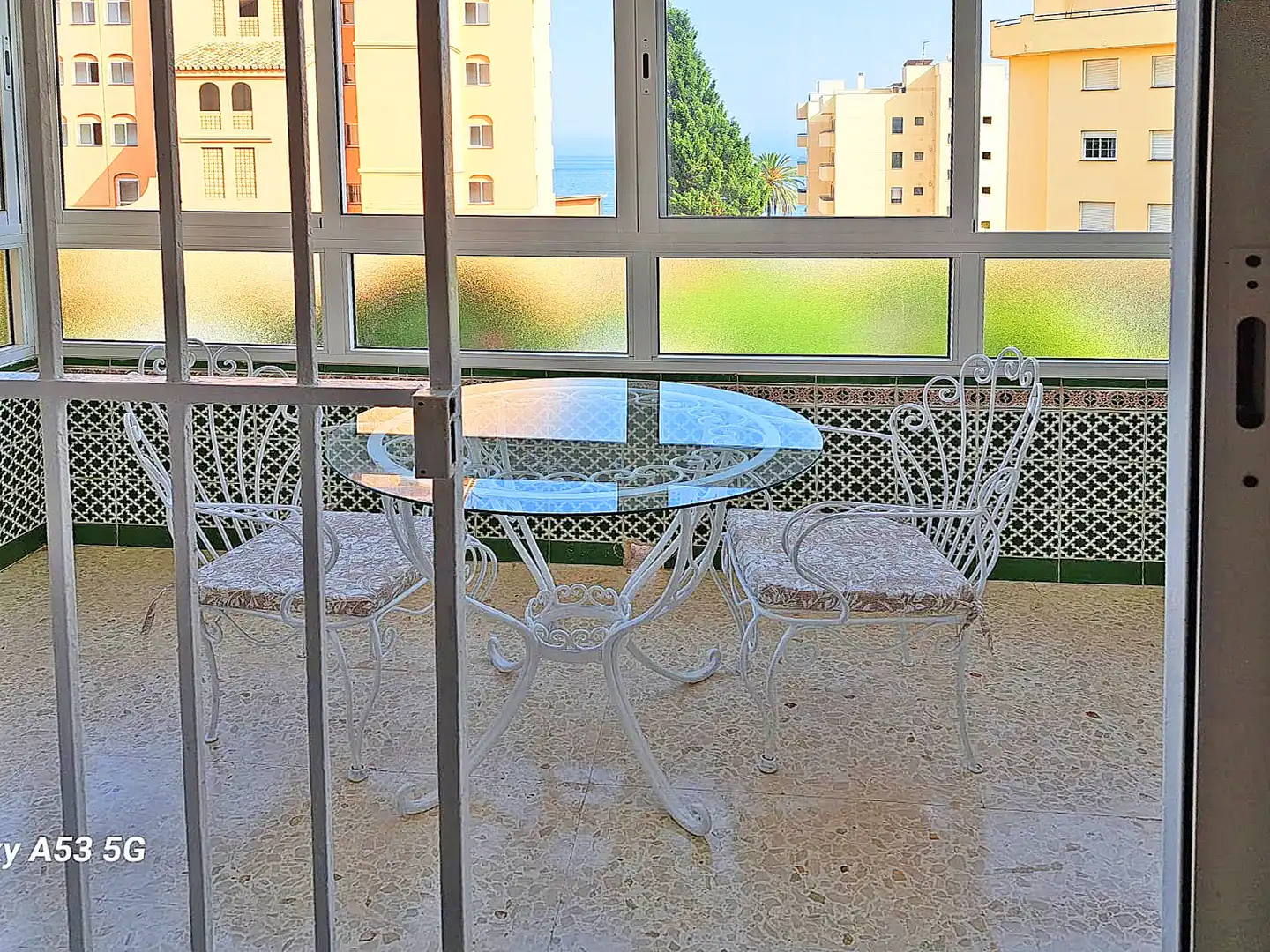Terrassa de Pis de lloguer en Benalmádena amb Aire condicionat, Jardí privat i Terrassa