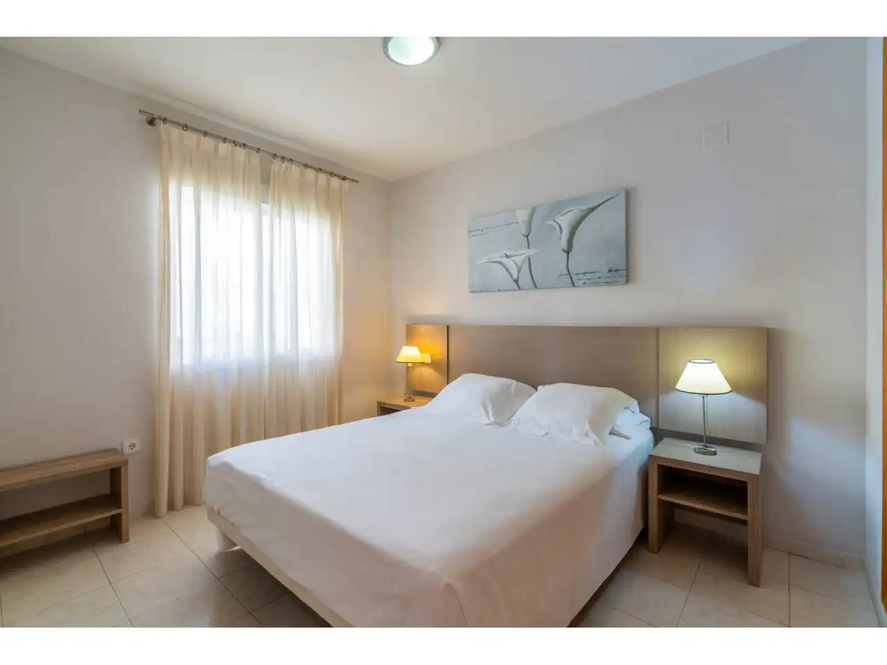 Habitación de Casa adosada en venta en Calpe / Calp con Aire acondicionado, Terraza y Amueblado