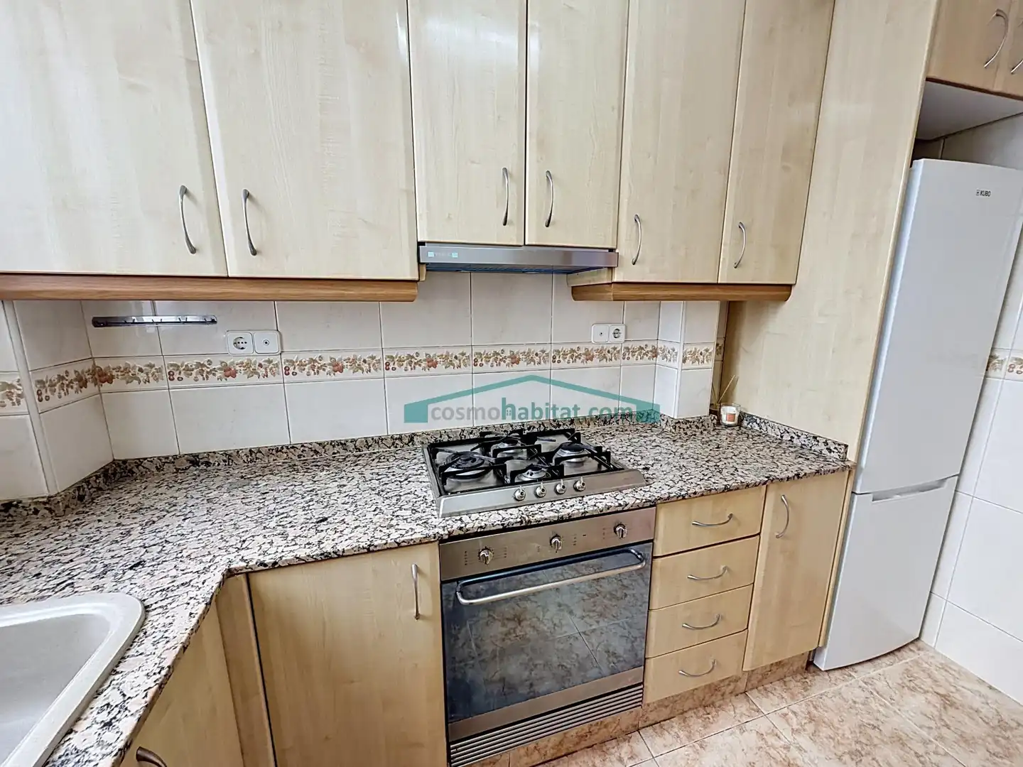 Küche von Wohnung zum Verkauf in Valencia mit Klimaanlage und Abstellraum
