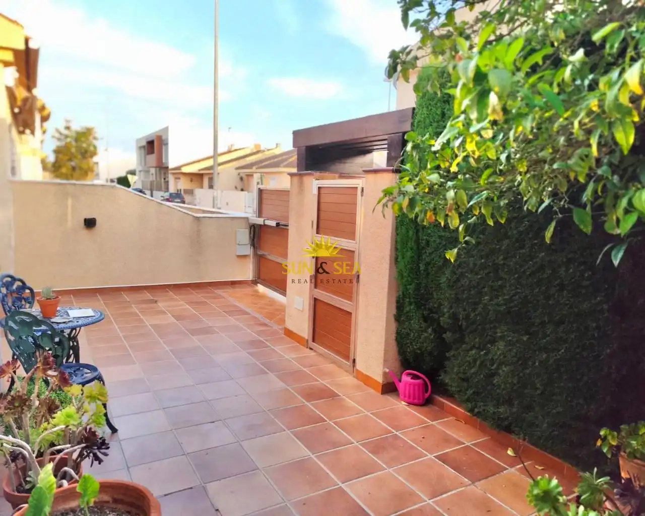 Garden of Houses for sale in Torre-Pacheco  with Air Conditioner, Heating and Terrace