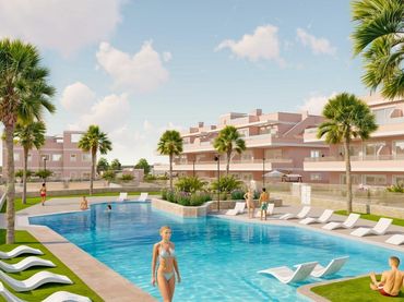 Apartament amb piscina en venda a Pilar de la Horadada ciudad